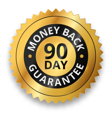 Pura Boost Money Back Guarantee Seal